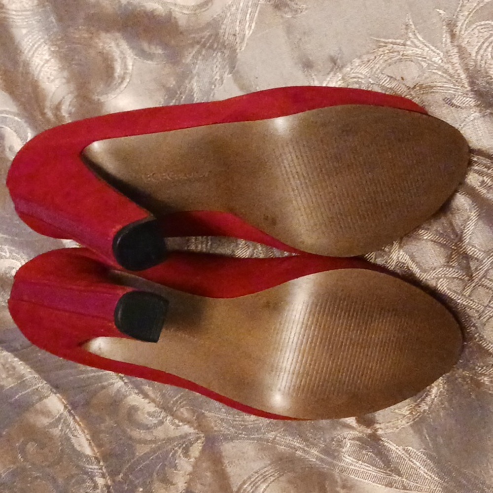 Bcbgeneration Suede Platform Heels 6 - image 4